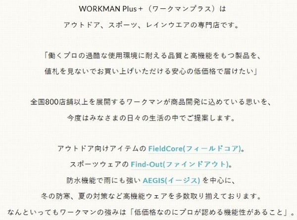 いつもの半額で一式そろう「ワークマンプラス」着用レポート