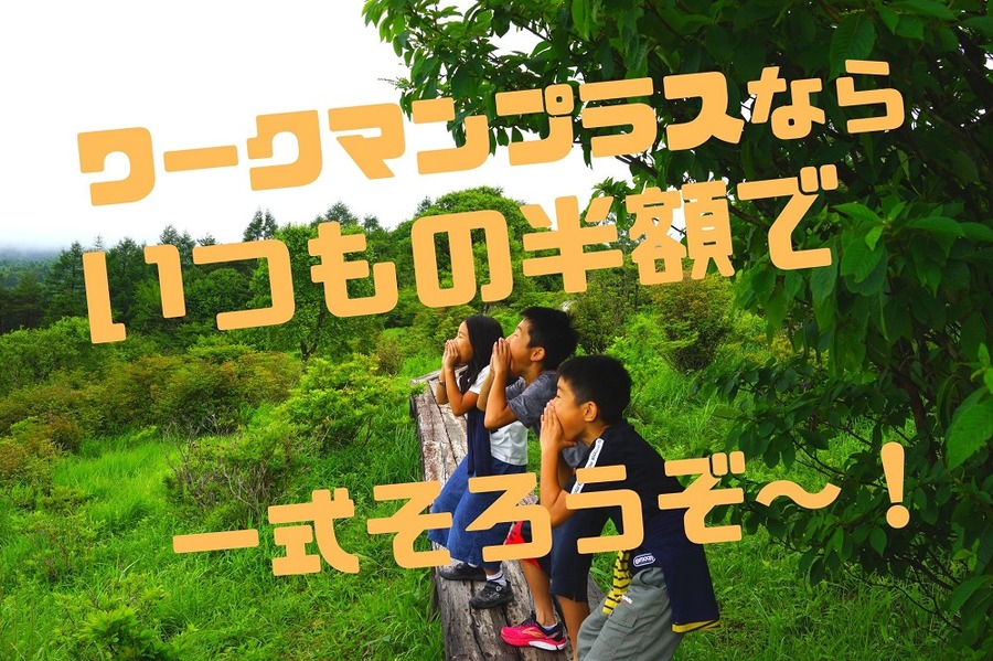 ワークマンプラスなら半額で一式そろう