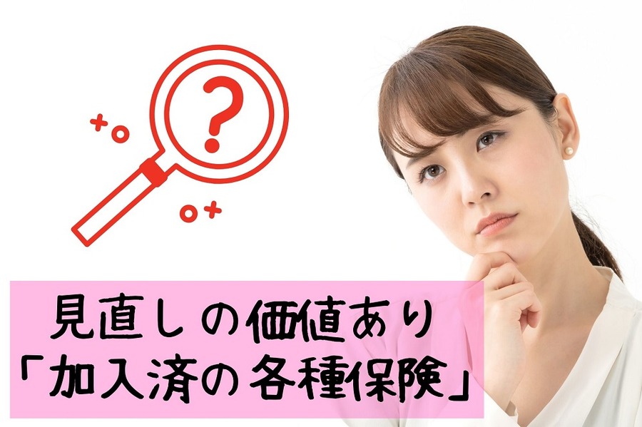 見直しの価値あり「加入済の各種保険」