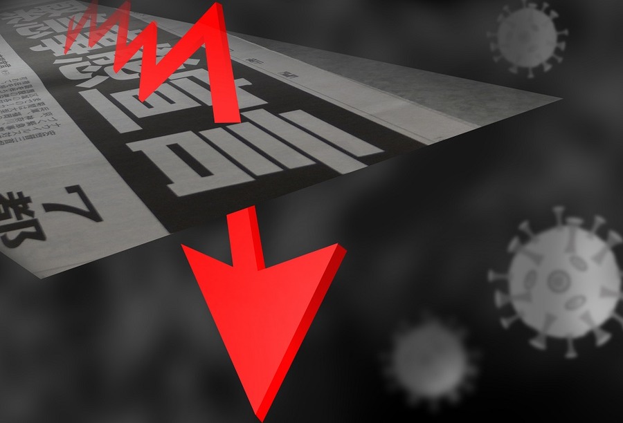 緊急事態宣言で倒産増加