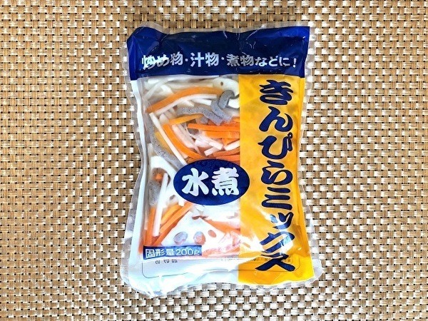 食感が魅力のきんぴらの水煮