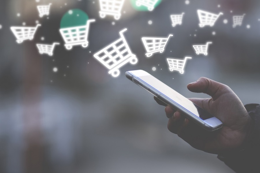 スマホのネットショッピング