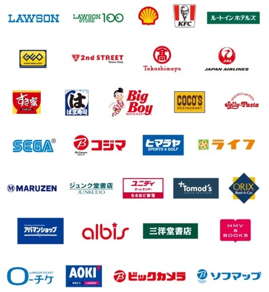 Pontaポイントがたまるお店