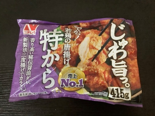 ニチレイの若鶏の唐揚げ 特から