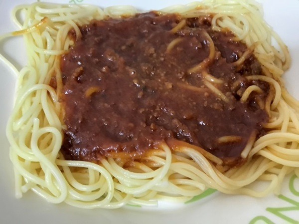 喉越しのよいパスタ