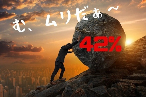 総返済負担率42％に耐えられない