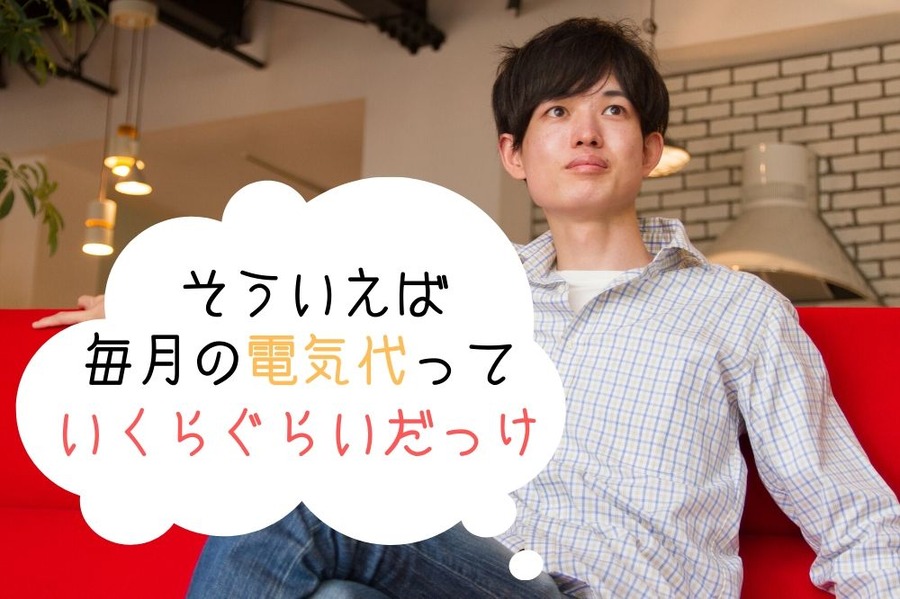 1人暮らしの電気代がどれくらいか知る
