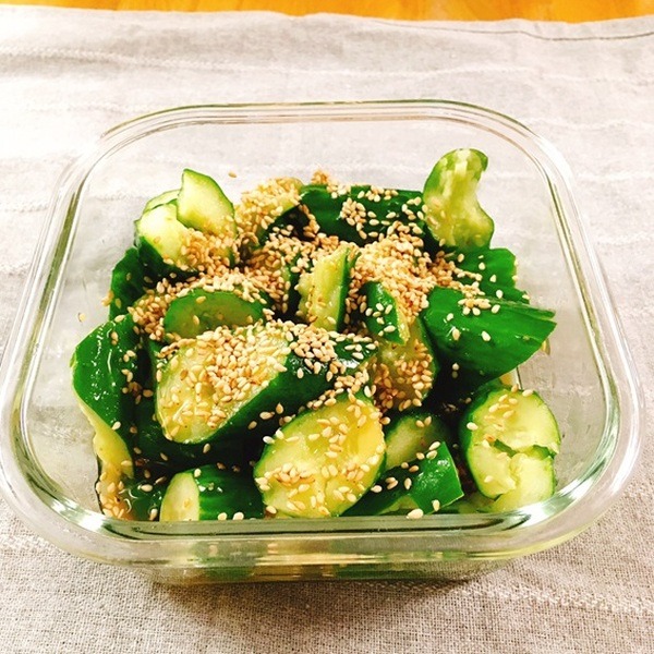 業スのタレで無限きゅうり