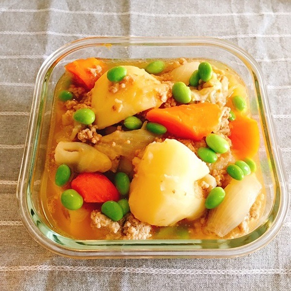 業スの焼肉のタレ１つで作る肉じゃが