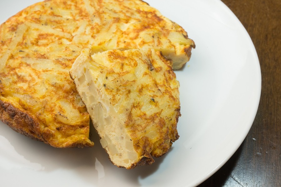 栄養満点スペイン風オムレツ