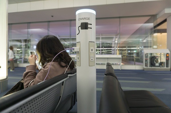 無料の充電スポット