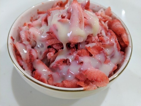 業スいちごかき氷