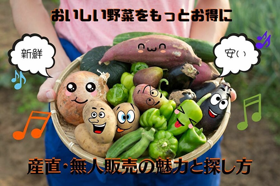 産直・無人販売の魅力と探し方