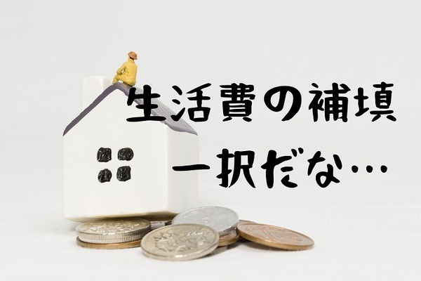 特別定額給付金は生活費の補填一択