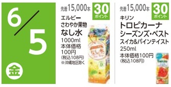 対象商品と交換できる