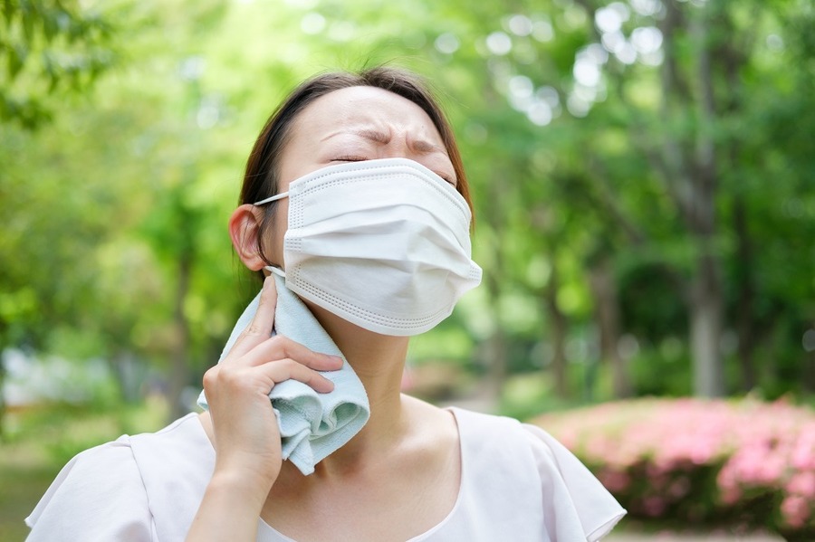 マスク必須だけど熱中症も危険