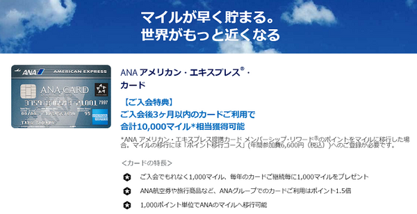 ANAアメックスカード
