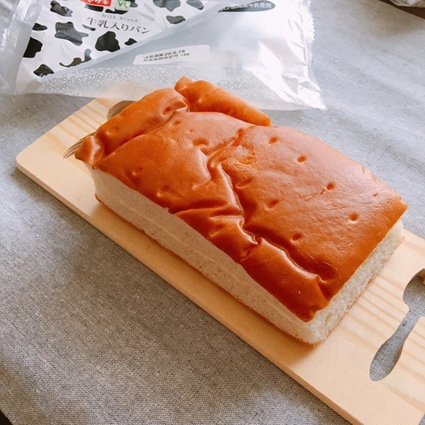 牛乳入りパン開封後