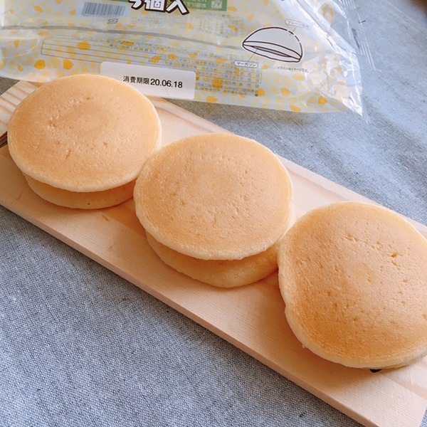 パンケーキ（マーガリン）の開封後
