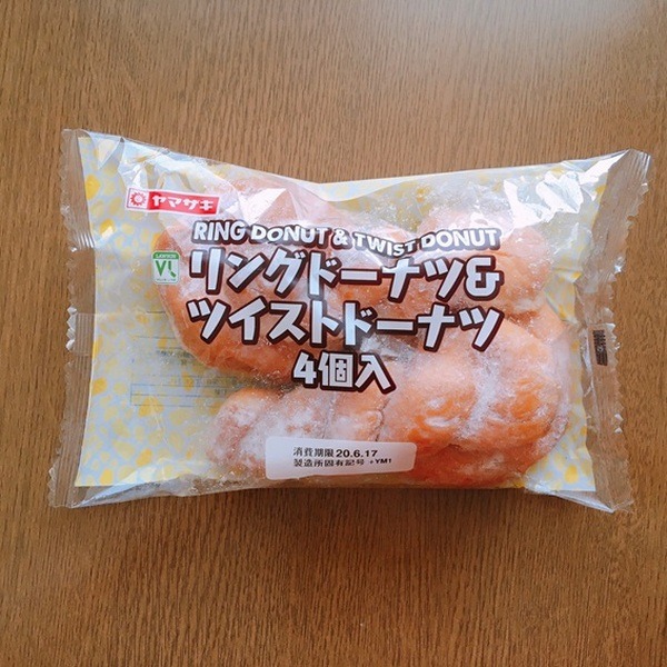 リングドーナツ＆ツイストドーナツパッケージ