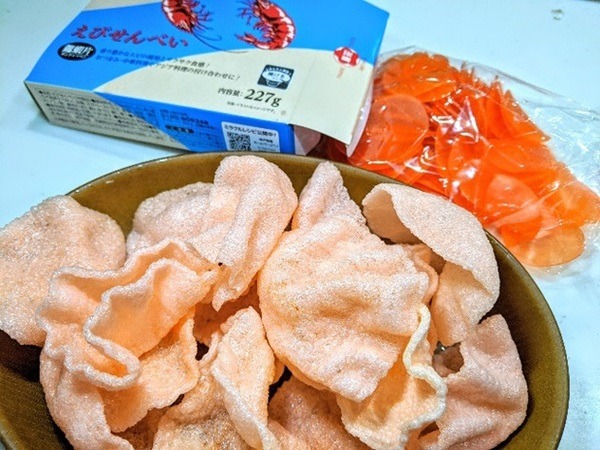 コスパ最強の揚げ時間10秒えびせん