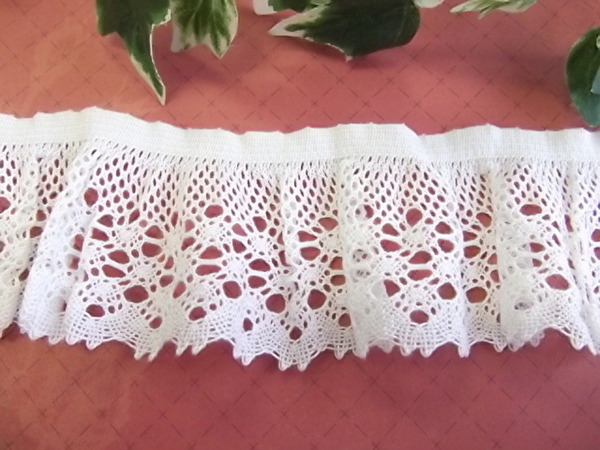 幅広トーションレース