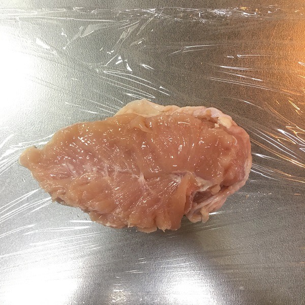 厚みの薄い方を手前に
