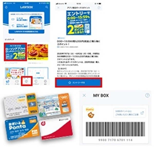 キャンペーンにエントリー
