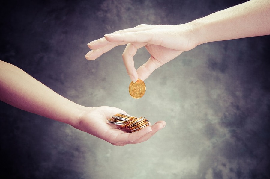 もらう行為には税金が発生