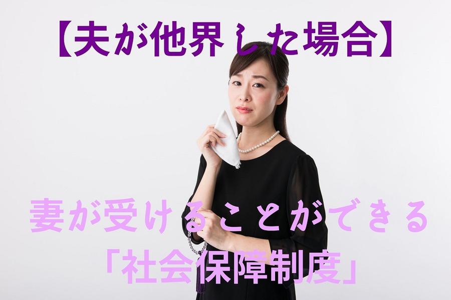 妻が受けることができる「社会保障制度」