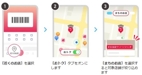 アプリからも確認