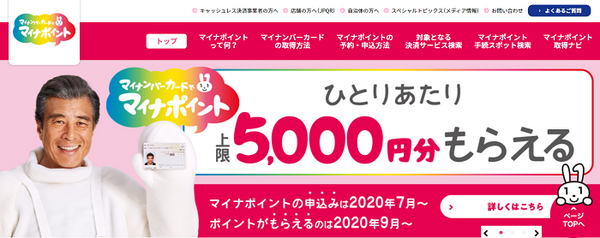 マイナポイント事業