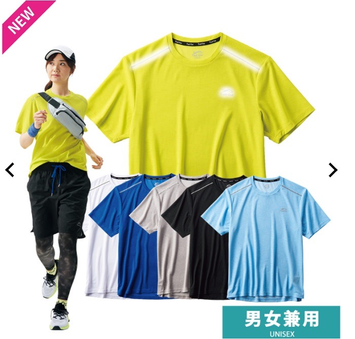 ワークマンのMOVE ACTIVE(ムーブアクティブ) RUNNING(ランニング)半袖Tシャツ