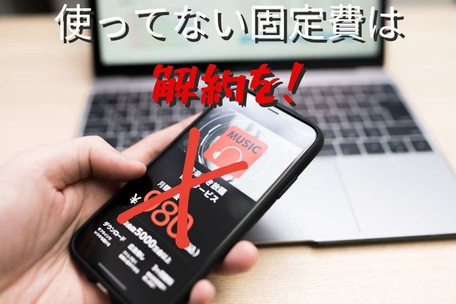 使ってない固定費は解約
