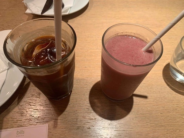 ビルズのドリンク