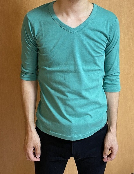 着用した写真