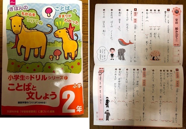 100均の問題集のなかみ