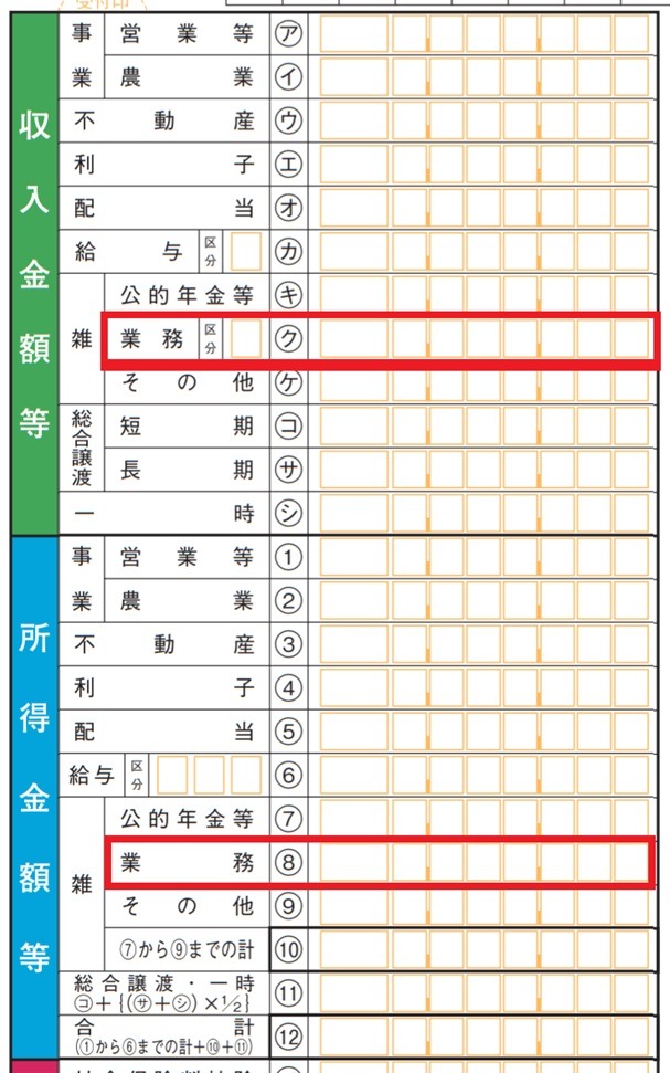 雑所得に「業務」欄加わる方向