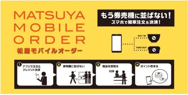 松屋モバイルオーダー