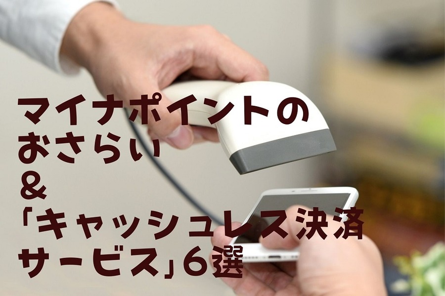 マイナポイントでお得にキャッスレス決済