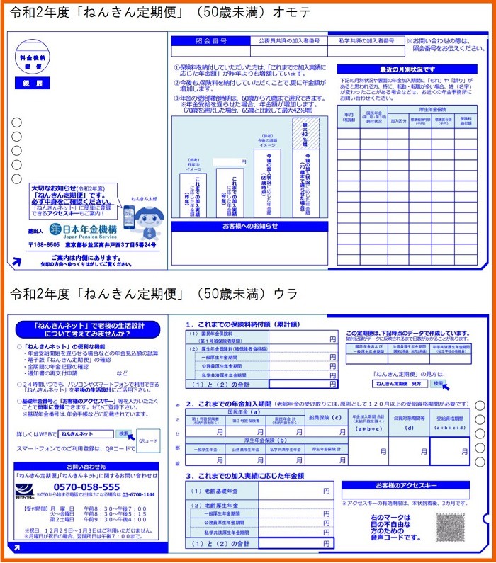 50歳未満オモテ・ウラ