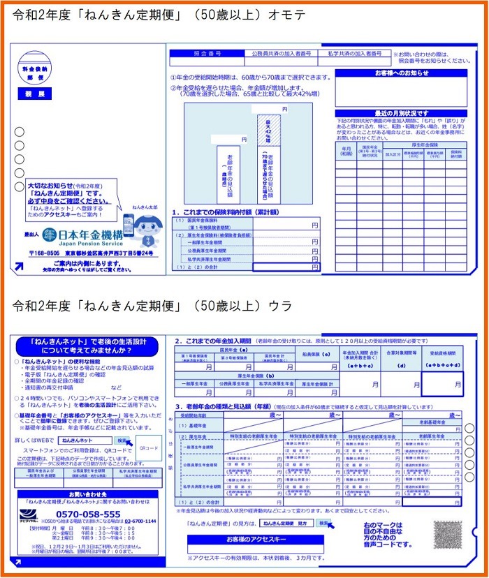 50歳以上オモテ・ウラ
