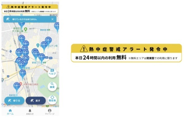 熱中症アラート