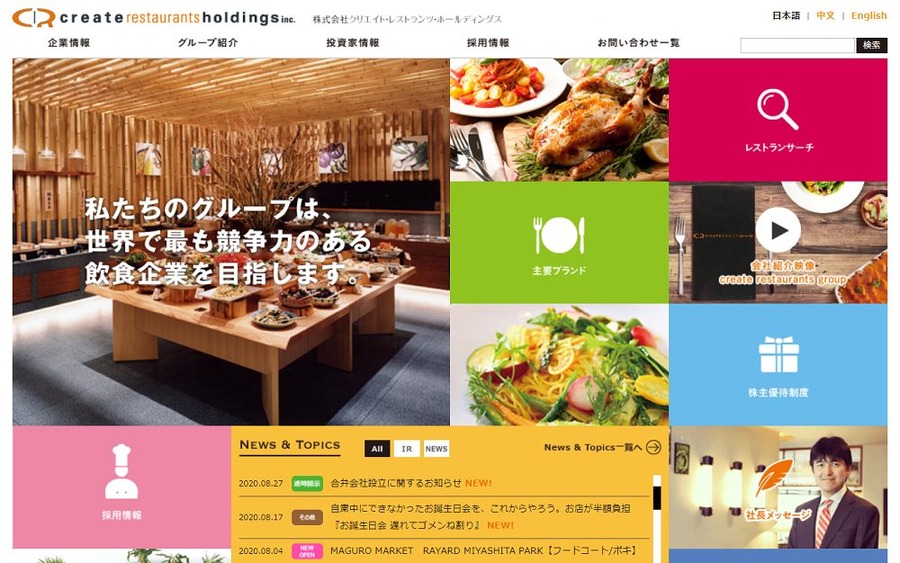 クリエイトレストランツ