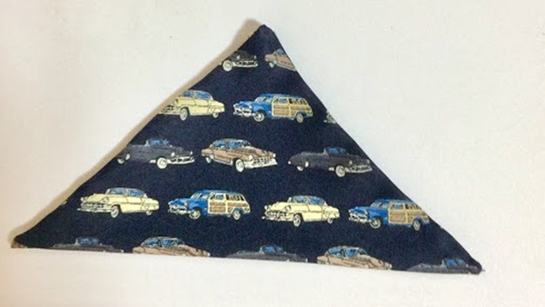 アイロンをかけたらできあがり