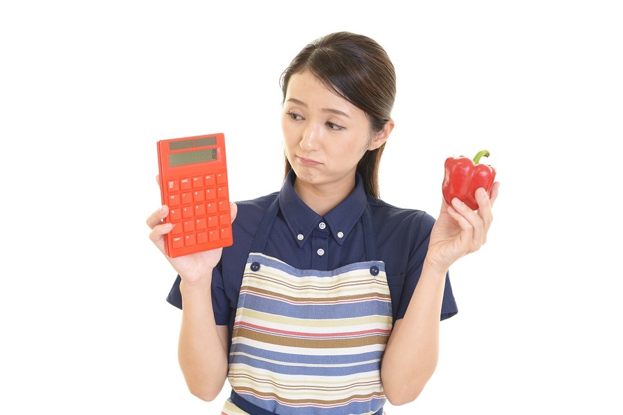 食費が増えて家計がひっ迫