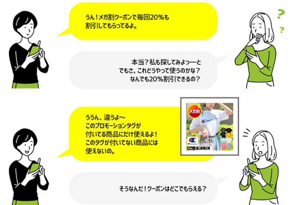 q10のセールではクーポンも使えるよ