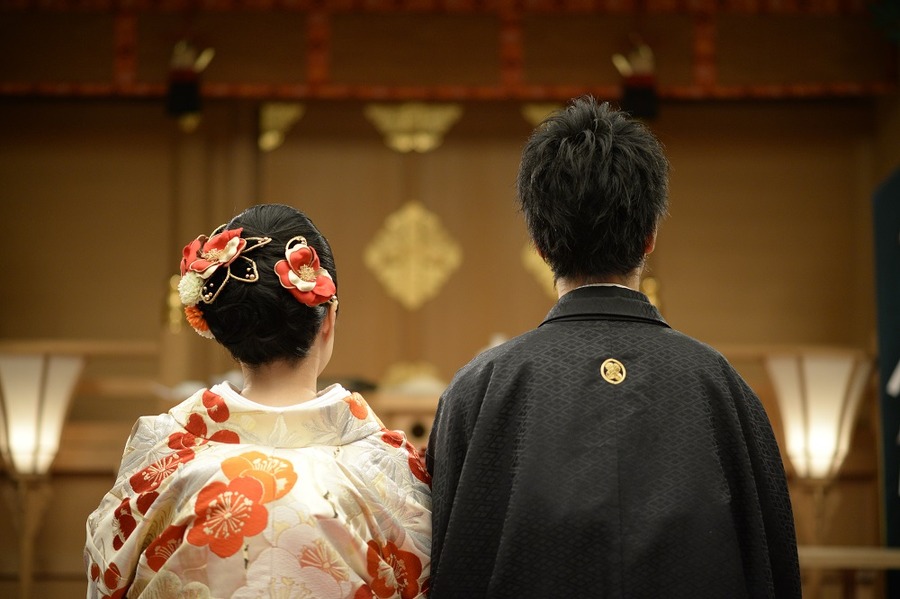 和装の結婚式