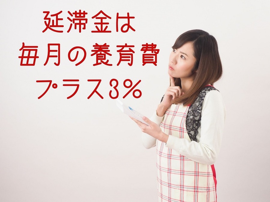 毎月の養育費 プラス3％