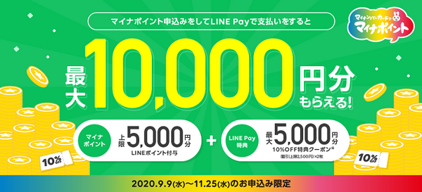 line payの新たなキャンペーン